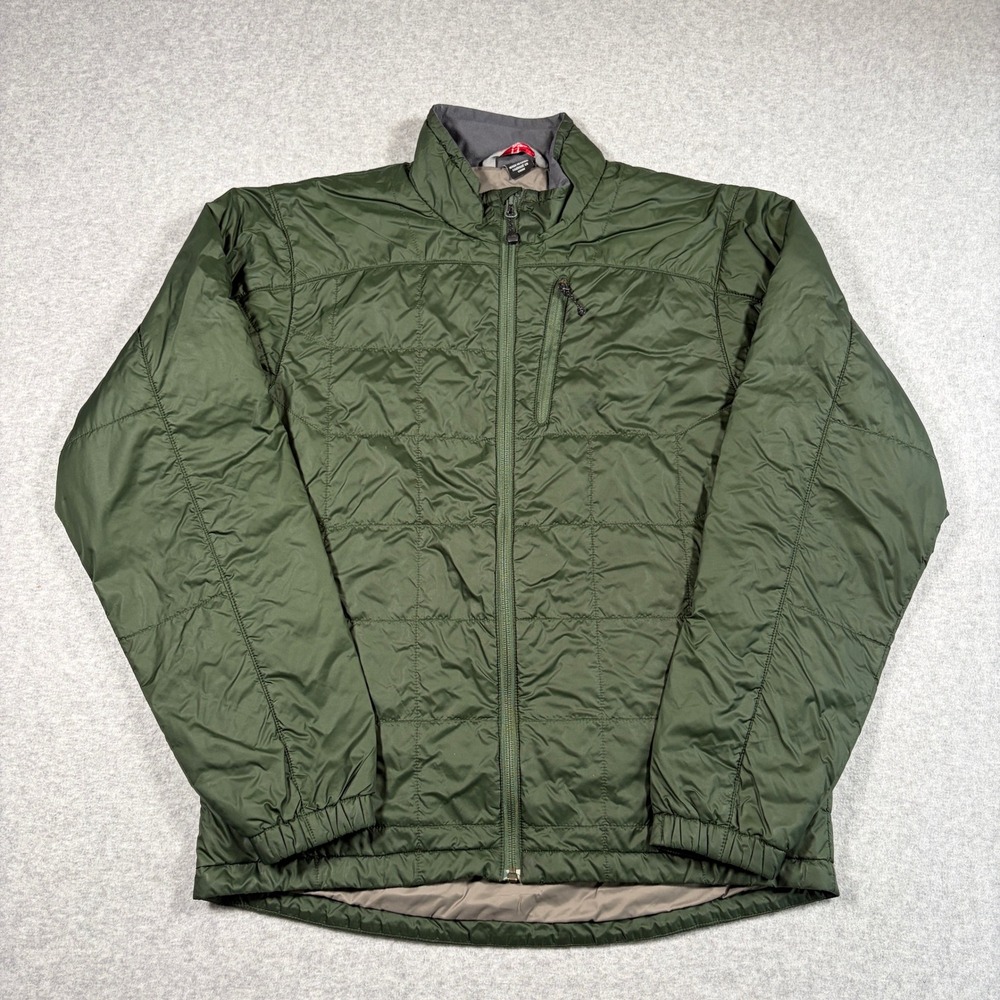 Outdoor Research Neoplume Primaloft Puffer Jacket Mens Medium Green Insulated